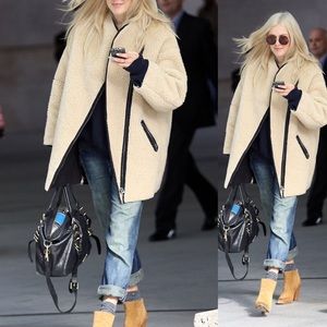 H&M Faux Shearling Teddy Sherpa Coat